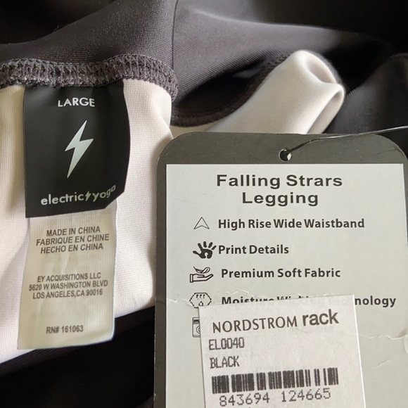ELECTRIC YOGA FALLING STAR HI-RISE OMBRÉ LEGGING‎ L - Picture 4 of 6